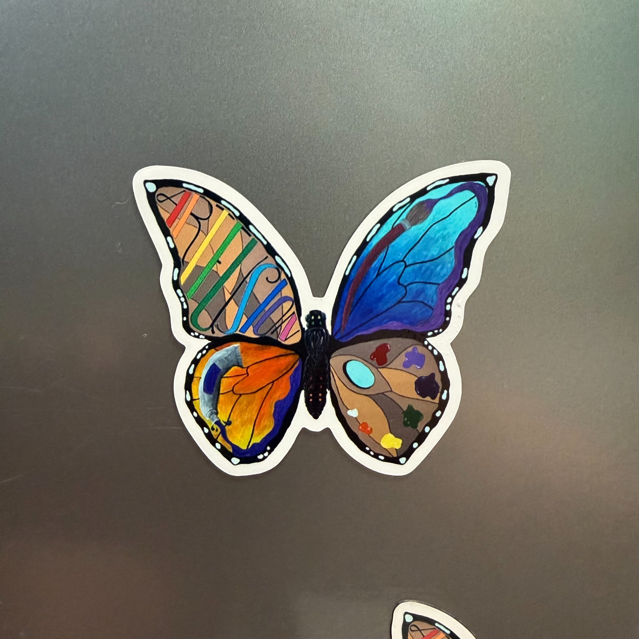 Art Fusion butterfly magnet